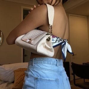 vintage Banana Republic baguette bag small purse